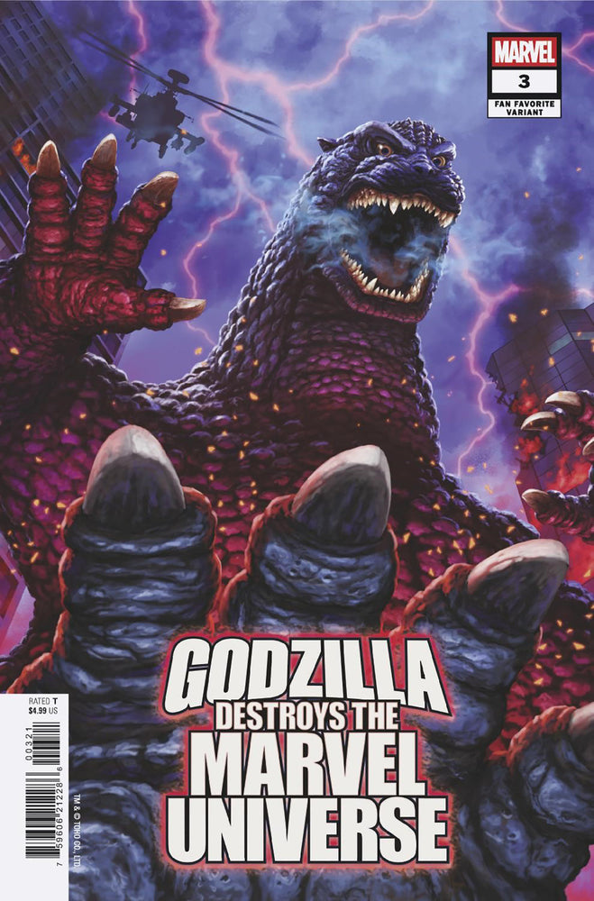 GODZILLA DESTROYS THE MARVEL UNIVERSE - Comics - Image - Pop Weasel