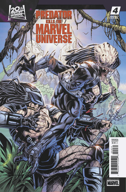 PREDATOR KILLS THE MARVEL UNIVERSE #4 CHRIS CAMPANA VARIANT