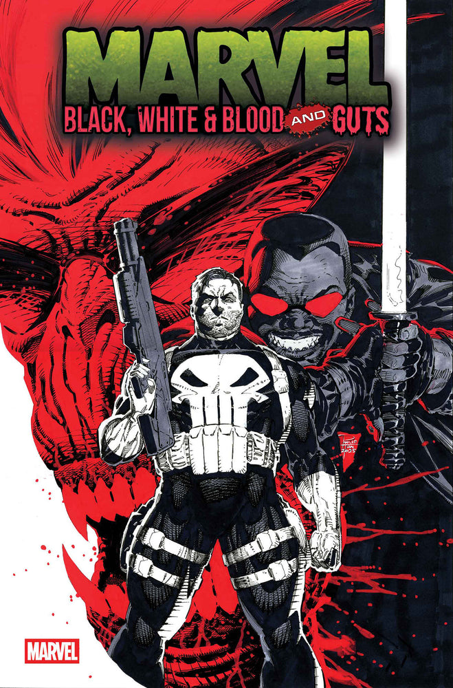 MARVEL: BLACK, WHITE & BLOOD AND GUTS - Comics - Image - Pop Weasel