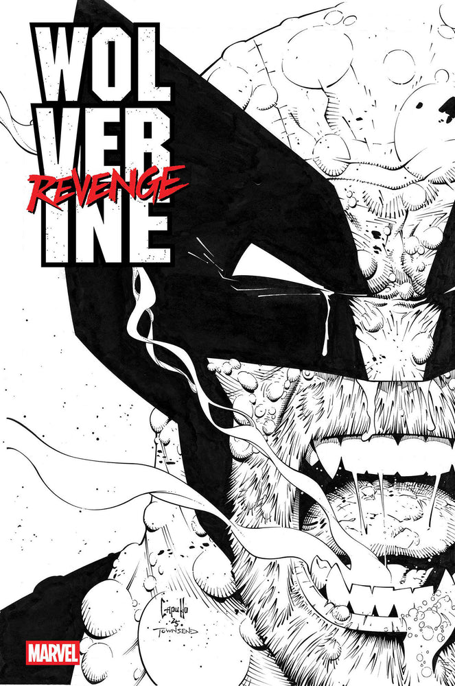 WOLVERINE: REVENGE - RED BAND: RAW - BLACK & WHITE EDITION - Books - Image - Pop Weasel