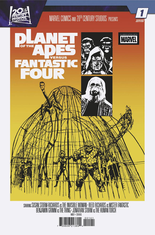 PLANET OF THE APES VS. FANTASTIC FOUR - Comics - Image - Pop Weasel