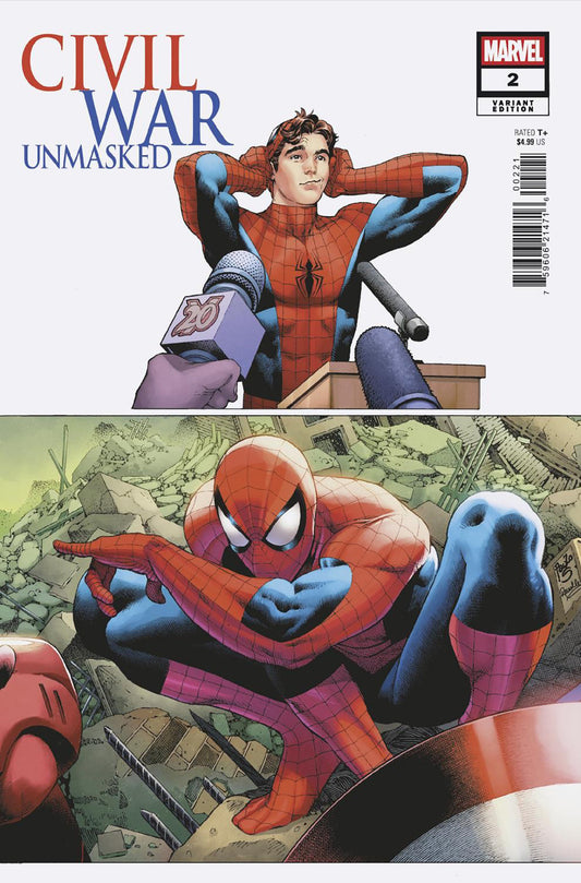 CIVIL WAR: UNMASKED #2 PAULO SIQUEIRA 5-PART CONNECTING VARIANT