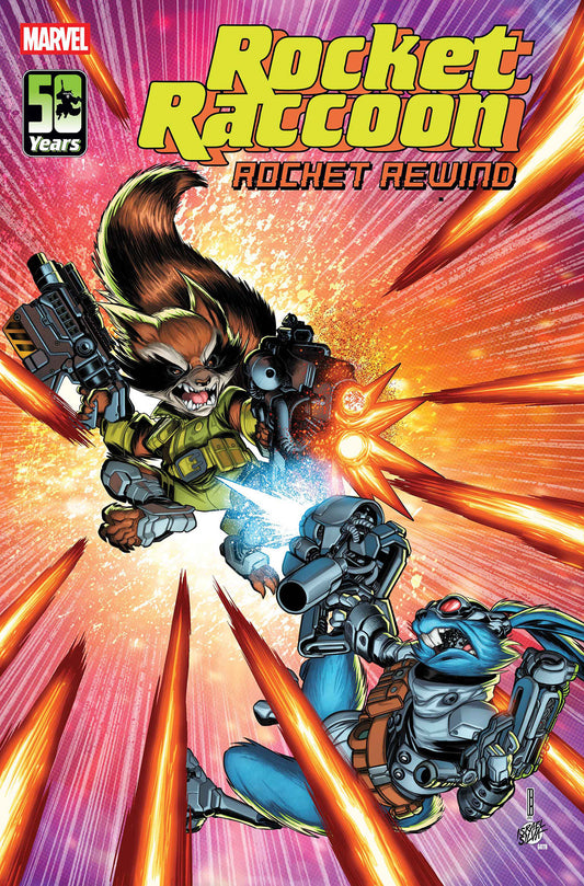 ROCKET RACCOON: ROCKET REWIND #1 DAVID BALDEON VARIANT