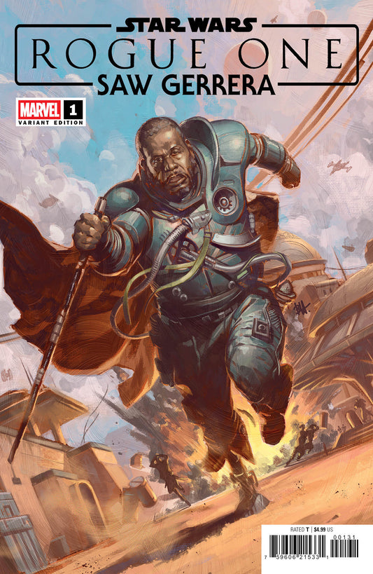 STAR WARS: ROGUE ONE - SAW GERRERA #1 BEN HARVEY VARIANT