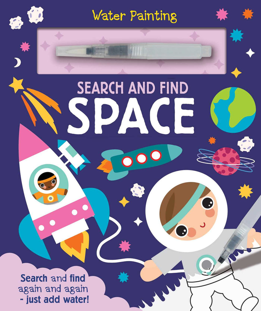 Water Painting Search & Find Space: Search & Find Space - Books - Image - Pop Weasel