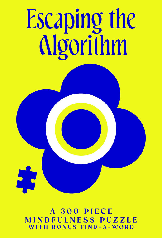 Hold Your Piece: Escaping the Algorithm: A 300 Piece Mindfulness Puzzle with bonus find-a-word - Novelty - Image - Pop Weasel