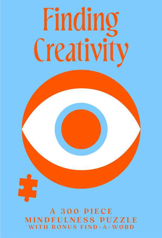 Hold Your Piece: Finding Creativity: A 300 Piece Mindfulness Puzzle with bonus find-a-word