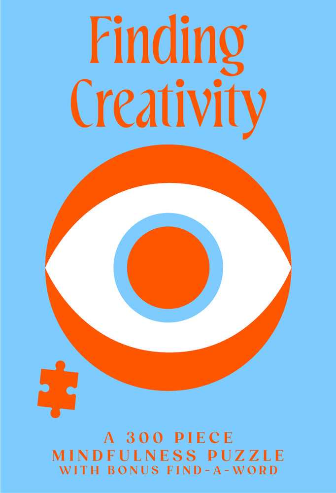 Hold Your Piece: Finding Creativity: A 300 Piece Mindfulness Puzzle with bonus find-a-word - Novelty - Image - Pop Weasel
