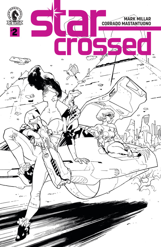 Star-Crossed #2 (CVR B) (B&W) (Stuart Immonen)