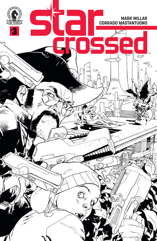 Star-Crossed #3 (CVR B) (B&W) (Stuart Immonen)