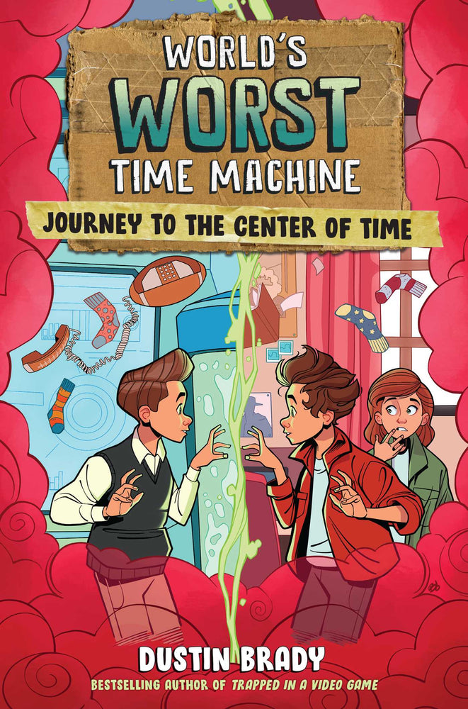 World's Worst Time Machine: Journey To The Center Of Time - Childrens Books - Image - Pop Weasel