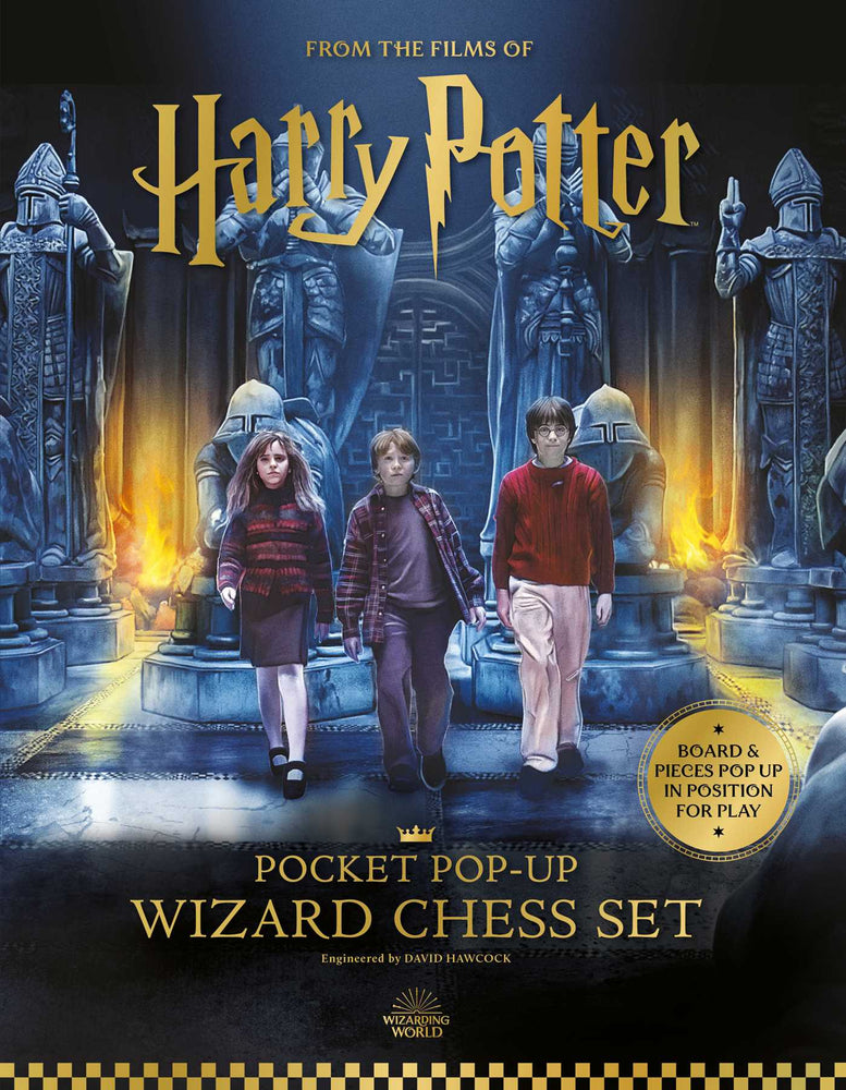 Harry Potter: The Pocket Pop-Up Wizard Chess Set - Books - Image - Pop Weasel