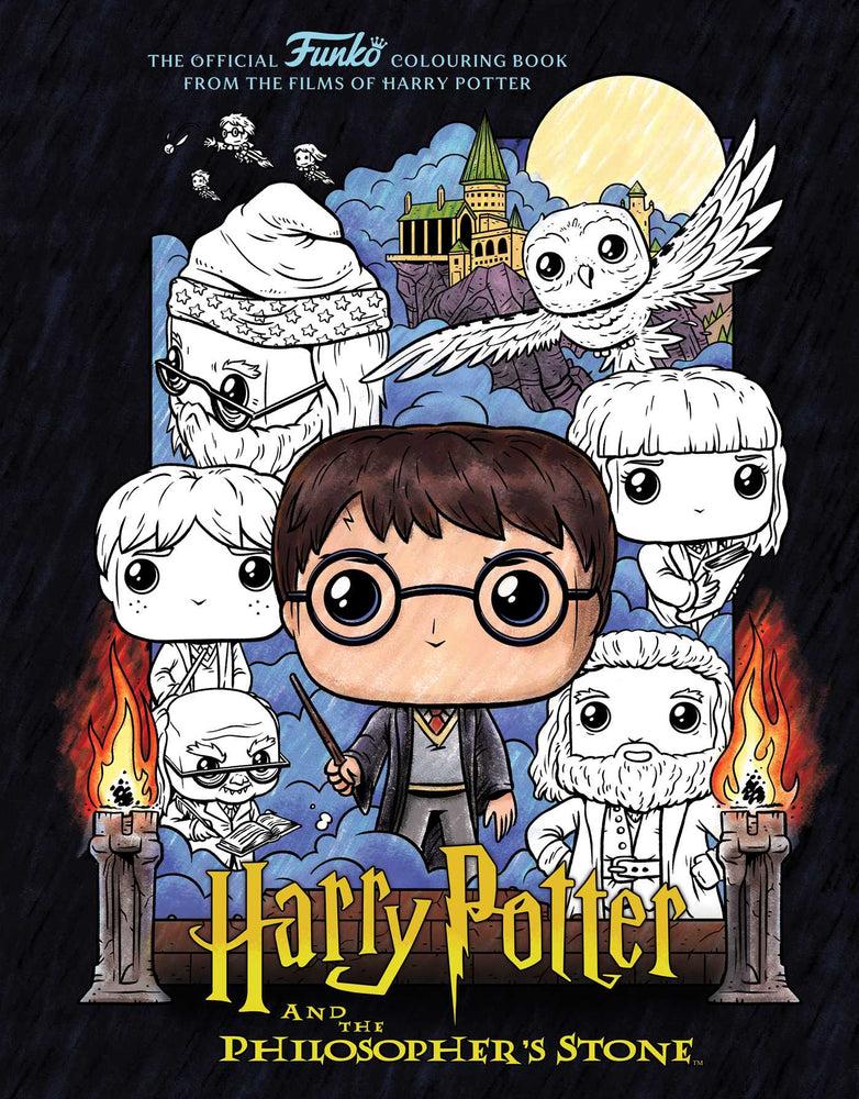 Funko Pop! Harry Potter Philosopher's Stone Colouring Book - Books - Image - Pop Weasel