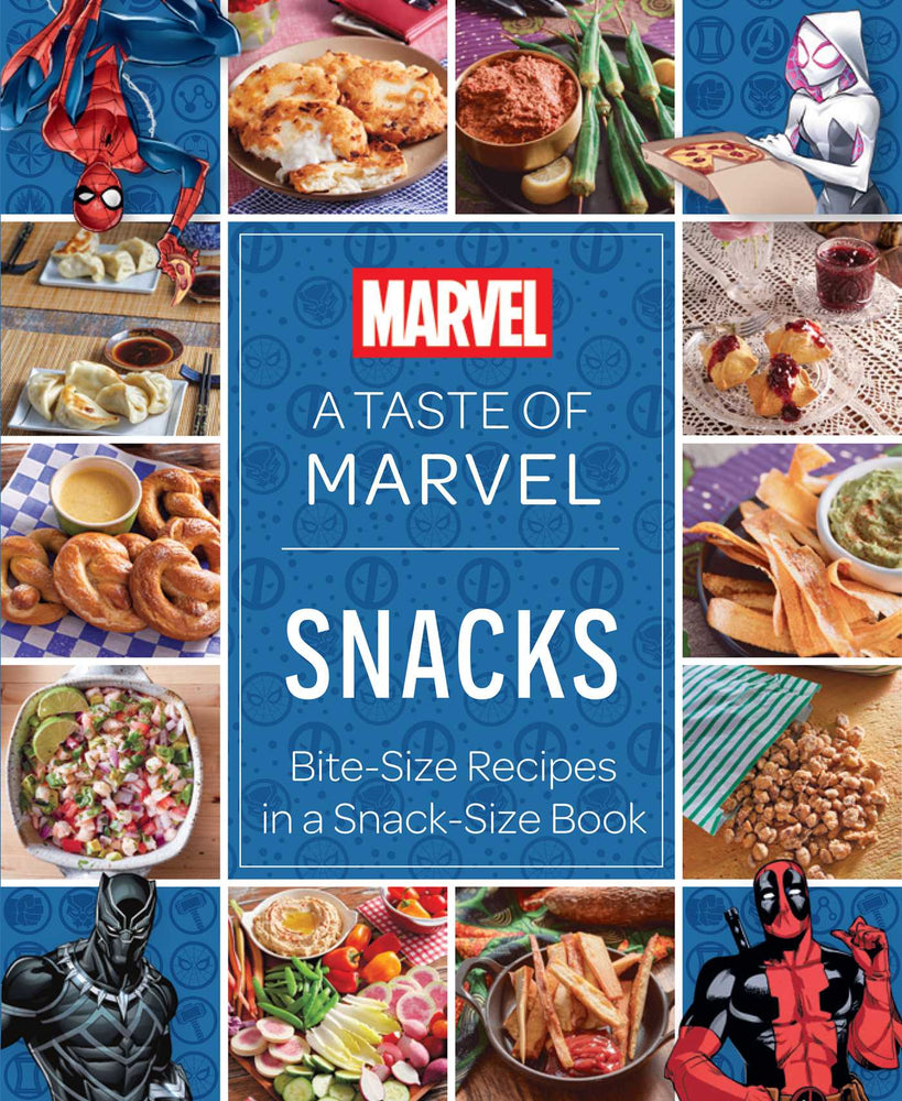 A Taste of Marvel: Snacks: Bite-Size Recipes in a Snack-Size Book - Books - Image - Pop Weasel
