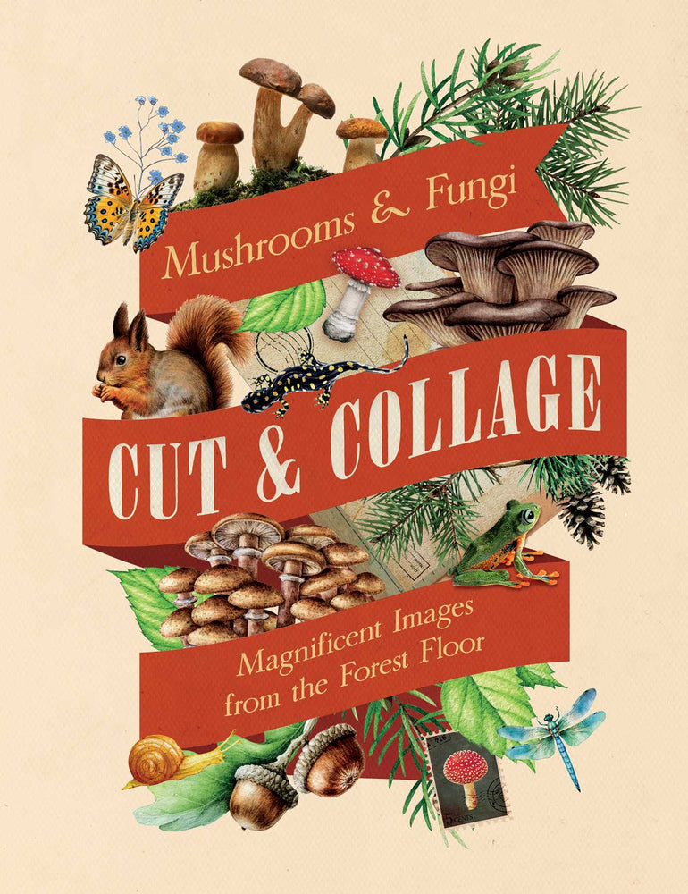Cut & Collage Mushrooms and Fungi: Magnificent Images from the Forest Floor - Books - Image - Pop Weasel