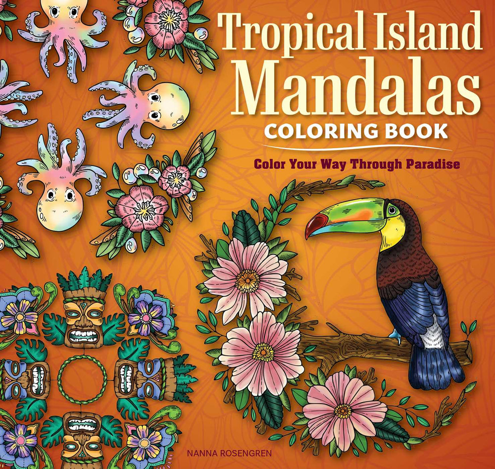 Tropical Island Mandalas Coloring Book: Color Your way through Paradise - Books - Image - Pop Weasel