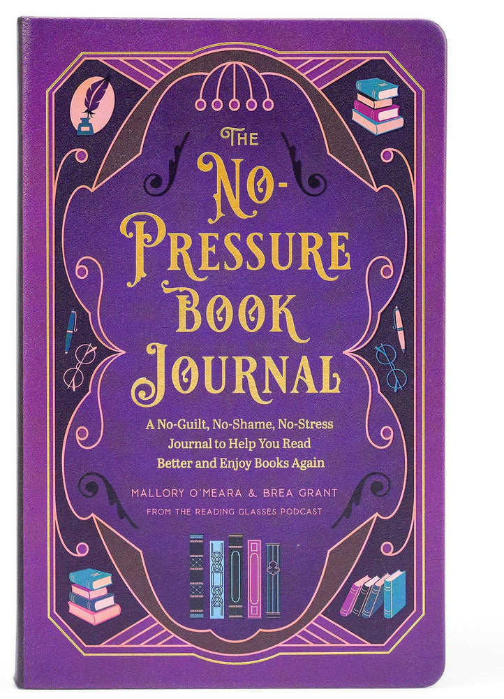 The No-Pressure Book Journal: A No-Guilt, No-Shame, No-Stress Journal to Help You Read Better and Enjoy Books Again - Stationery - Image - Pop Weasel