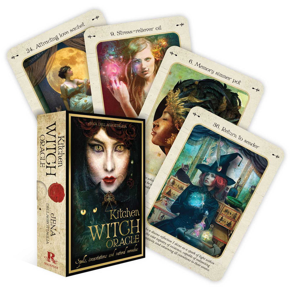 Kitchen Witch Oracle: Spells, incantations and natural remedies - Books - Image - Pop Weasel