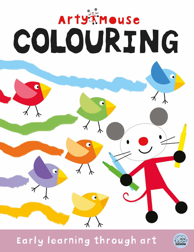 Arty Mouse Colouring - Books - Image - Pop Weasel