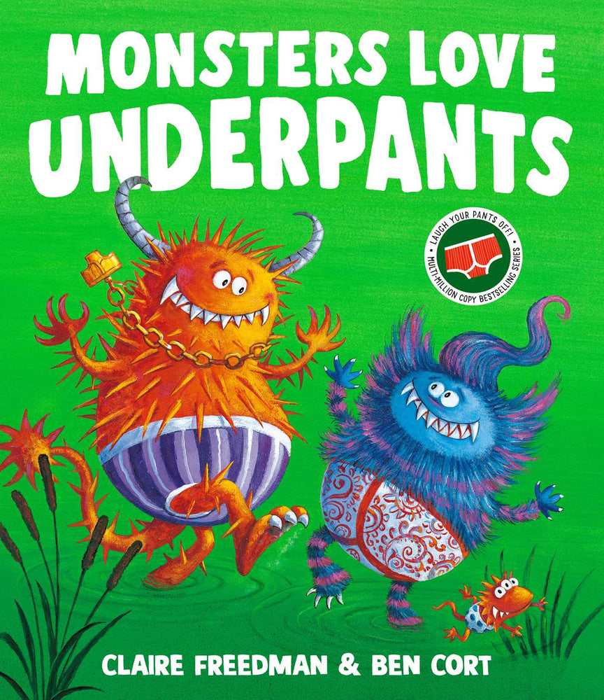 Monsters Love Underpants - Childrens Books - Image - Pop Weasel