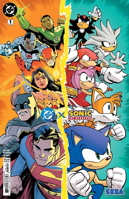 Dc X Sonic The Hedgehog - Comics - Image - Pop Weasel