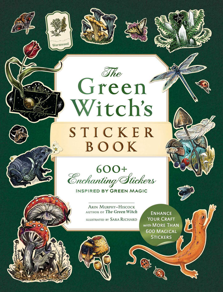 The Green Witch's Sticker Book: 600+ Enchanting Stickers Inspired By Green Magic - Books - Image - Pop Weasel
