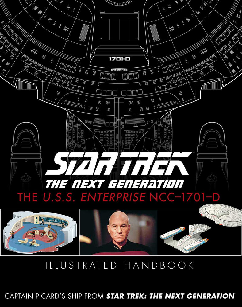 Star Trek: The Next Generation: The U.S.S. Enterprise Ncc-1701-D Illustrated Handbook - Books - Image - Pop Weasel