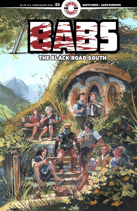 Babs The Black Road South #3 (of 6)  B 3 Copy Keith Burns Unlock Var - Image