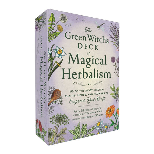 The Green Witch's Deck of Magical Herbalism 50 of the Most Magical Plants, Herbs, and Flowers to Empower Your Craft image