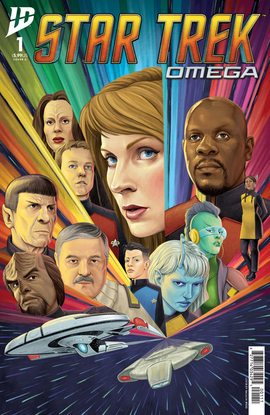 Star Trek: Omega Cover A (Ward) - Image