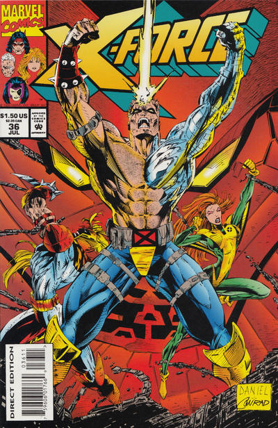 Pre-Owned - X-Force (1991 series) #36 (July 1994) - Cover Image