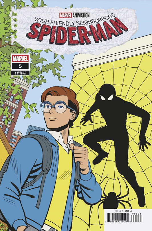 YOUR FRIENDLY NEIGHBORHOOD SPIDER-MAN #5 MARVEL ANIMATION VARIANT - Image