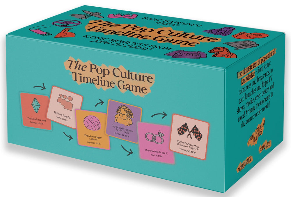 The Pop Culture Timeline image - Merchandise - Image - Pop Weasel