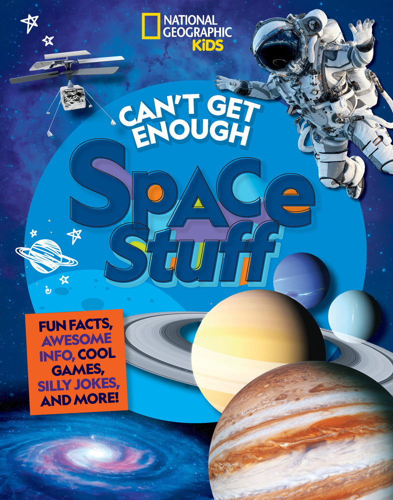 Can't Get Enough Space Stuff | Hardcover image - Children/Young Adult - Image - Pop Weasel