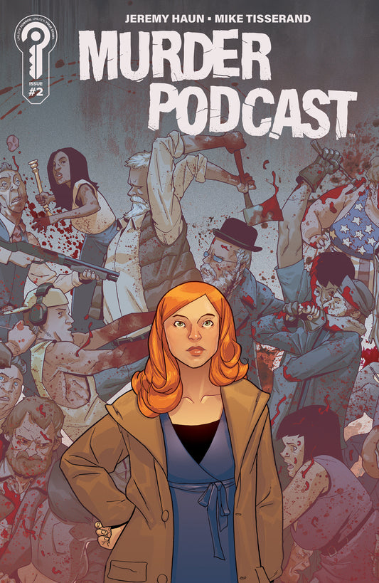 Murder Podcast #2 Connected Cover B Mike Tisserand