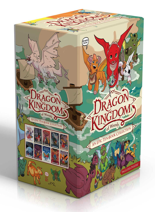 Dragon Kingdom of Wrenly An Epic Ten-Book Collection (Includes Poster!) (Boxed Set): The Coldfire Curse; Shadow Hills; Night Hunt; Ghost Island;