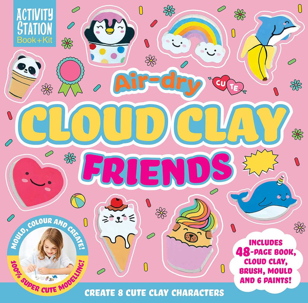 Air Dry Cloud Clay Friends - Childrens Books - Image - Pop Weasel