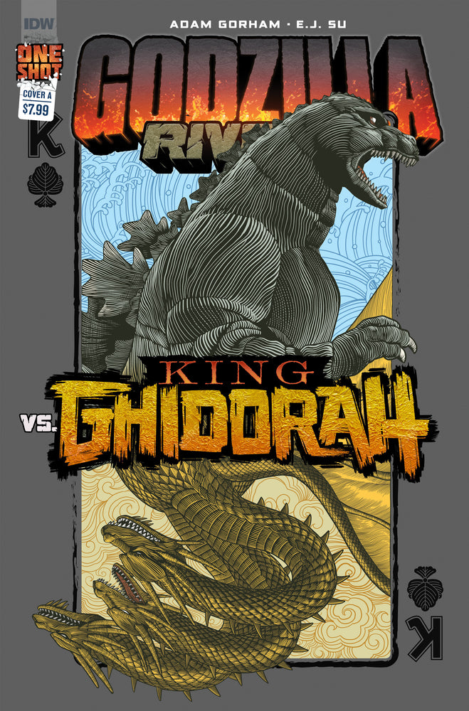 Godzilla Rivals Vs. King Ghidorah Variant A (Su) - Comics - Image - Pop Weasel
