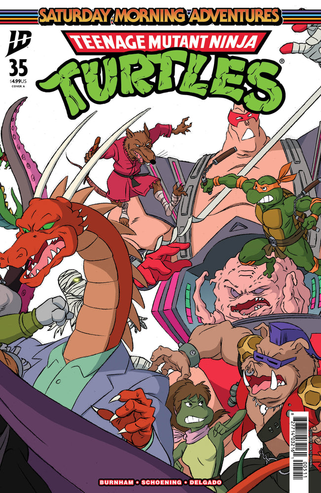 Teenage Mutant Ninja Turtles: Saturday Morning Adventures - Comics - Image - Pop Weasel
