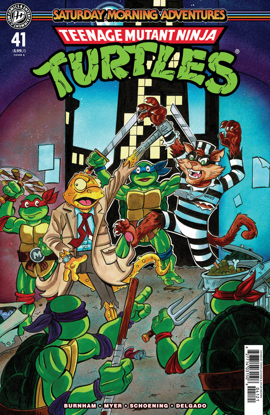 Teenage Mutant Ninja Turtles: Saturday Morning Adventures #41 Variant B (Lavigne)