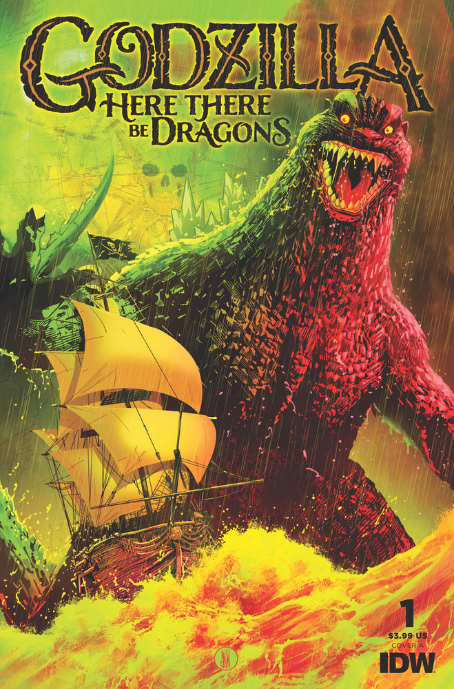Godzilla: Here There Be Dragons - Comics - Image - Pop Weasel
