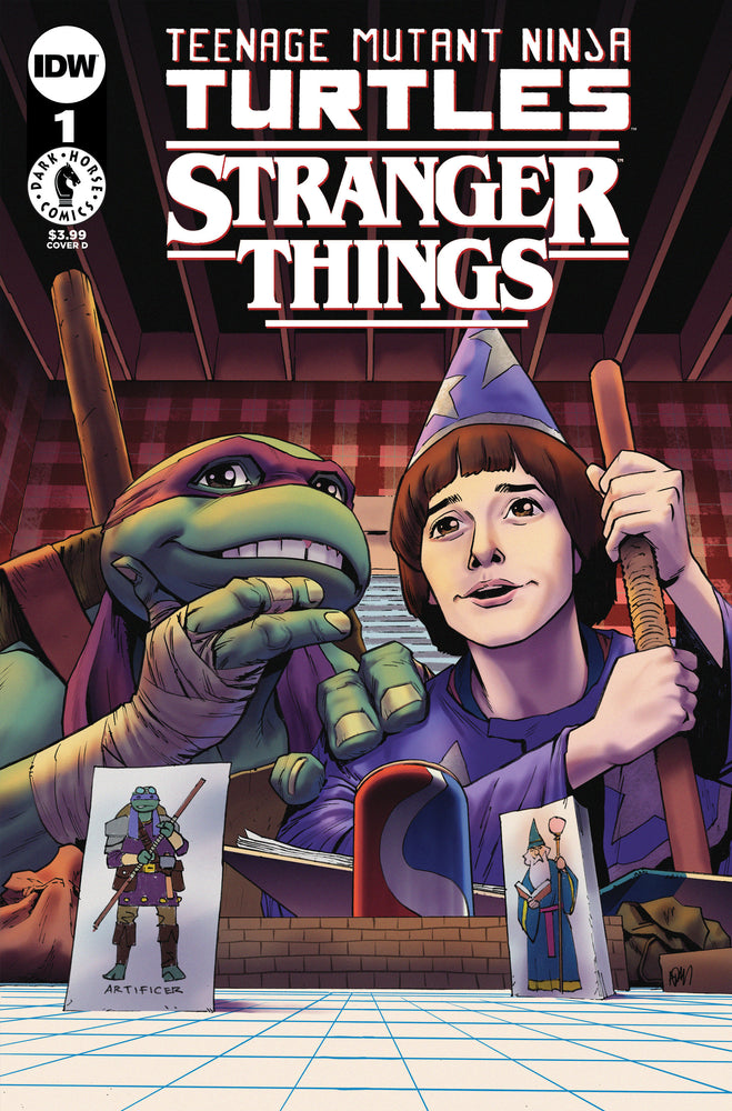 Teenage Mutant Ninja Turtles x Stranger Things - Comics - Image - Pop Weasel