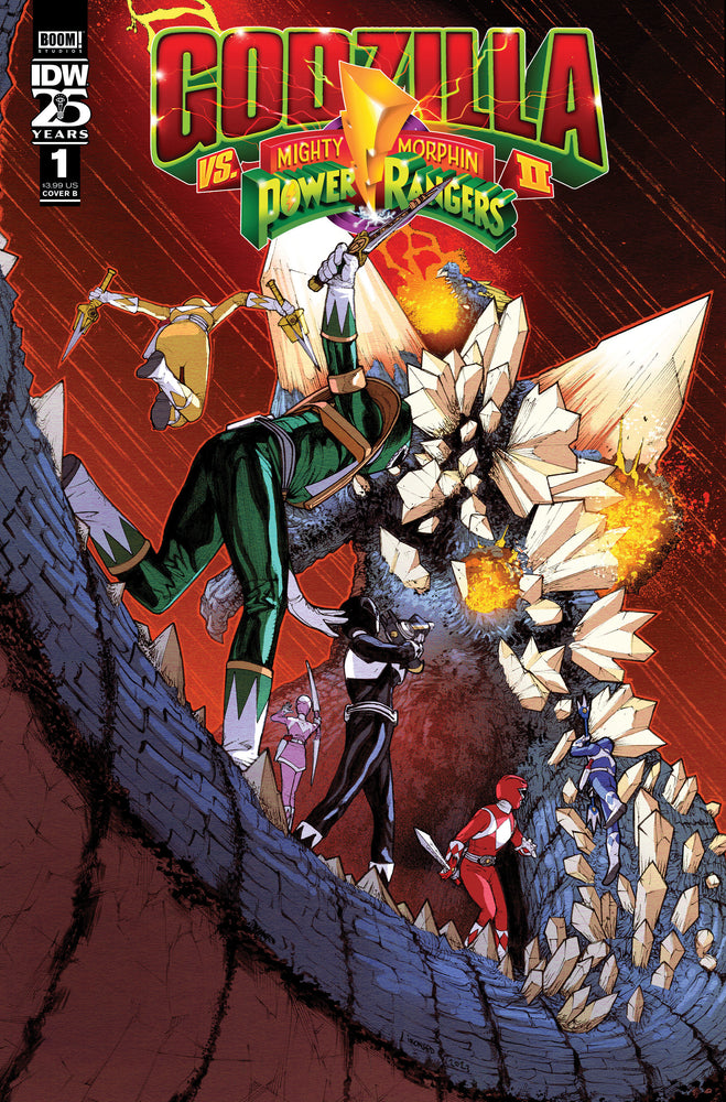 Godzilla Vs. The Mighty Morphin Power Rangers II - Comics - Image - Pop Weasel