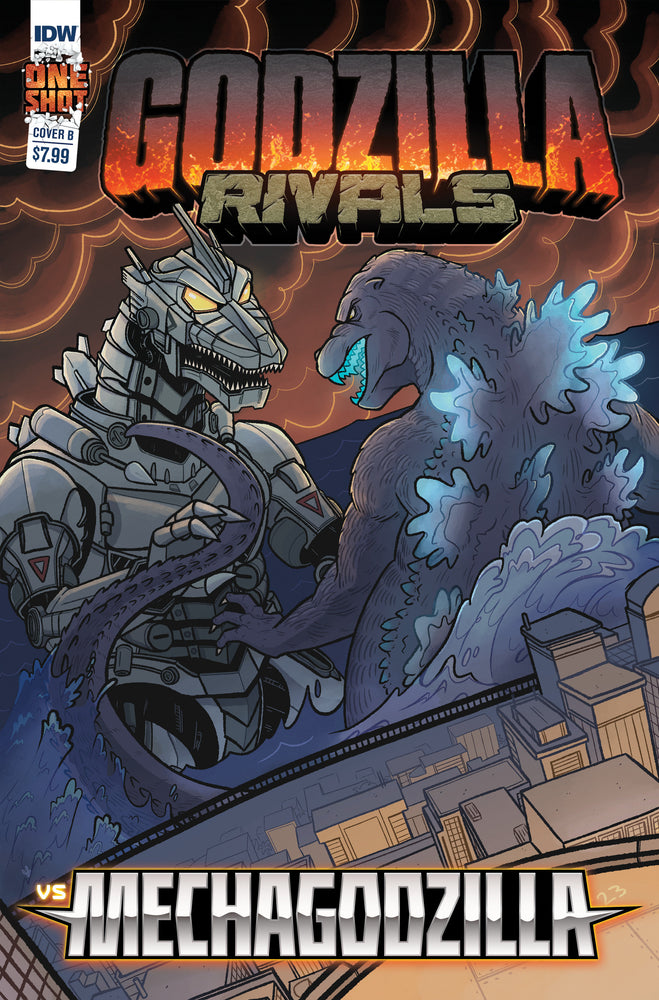 Godzilla Rivals: Vs. Mechagodzilla Variant B (Michaud) - Comics - Image - Pop Weasel