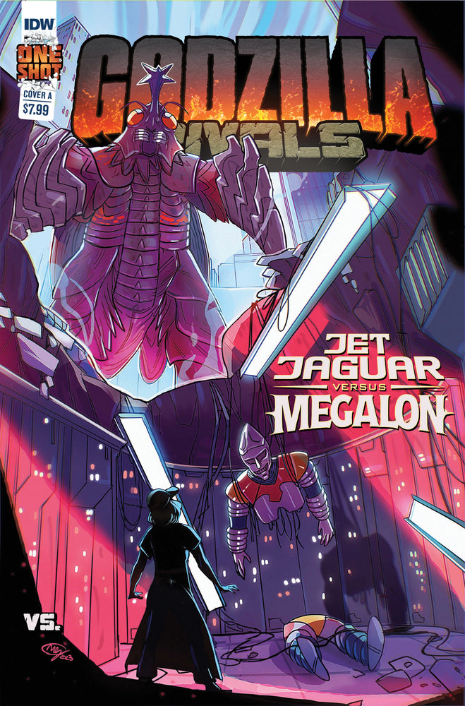 Godzilla Rivals: Jet Jaguar Vs. Megalon Cover A (Huang) - Comics - Image - Pop Weasel