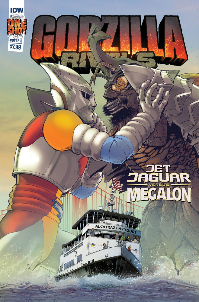 Godzilla Rivals: Jet Jaguar Vs. Megalon Variant B (Griffith) - Comics - Image - Pop Weasel