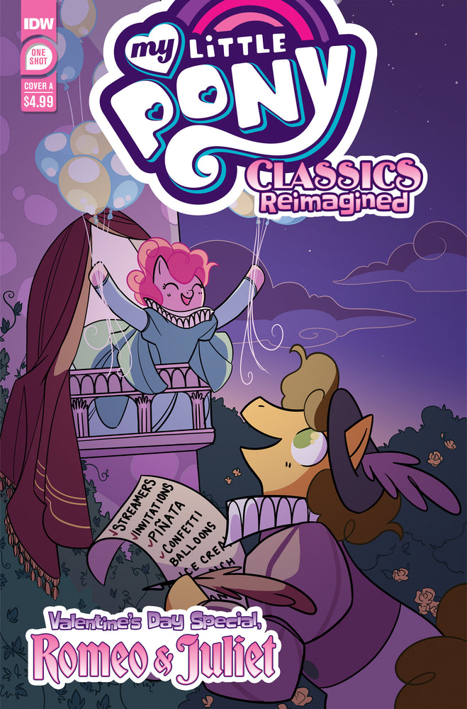 My Little Pony: Classics Reimagined--Valentine's Day Special, Romeo & Juliet Cover A (Ayoub) - Comics - Image - Pop Weasel