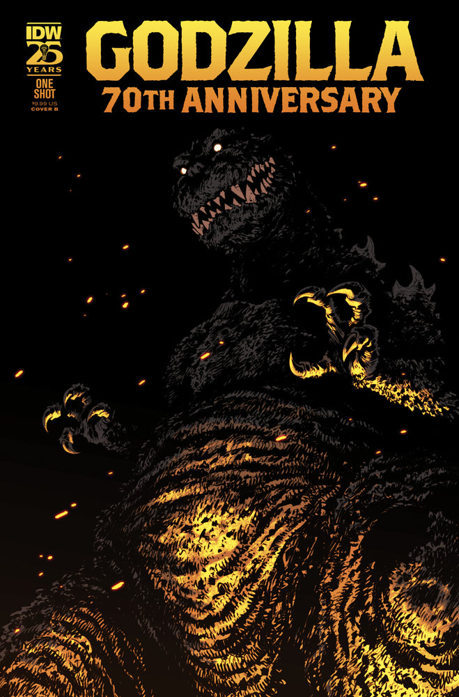 Godzilla: 70th Anniversary Variant B (Campbell) - Comics - Image - Pop Weasel