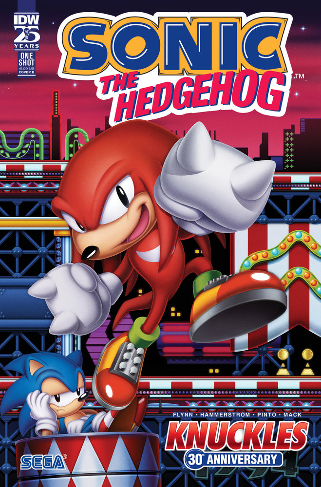 Sonic the Hedgehog: Knuckles' 30th Anniversary Special Variant B (Hughes) image - Comics - Image - Pop Weasel