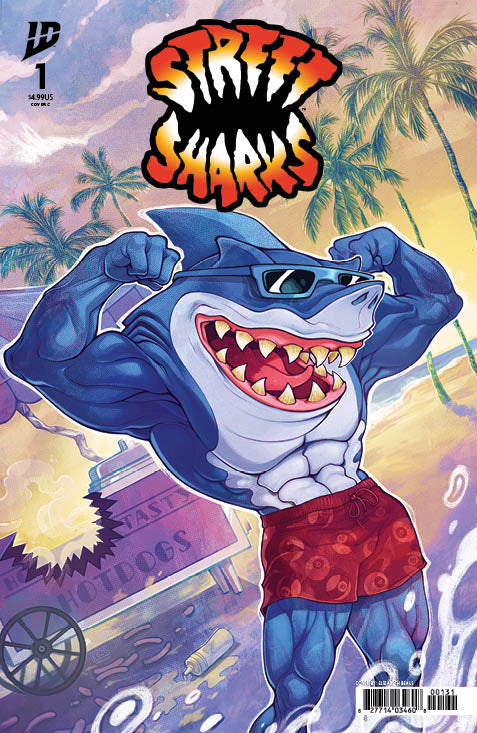 Street Sharks #1 Variant C (Beals) - Image